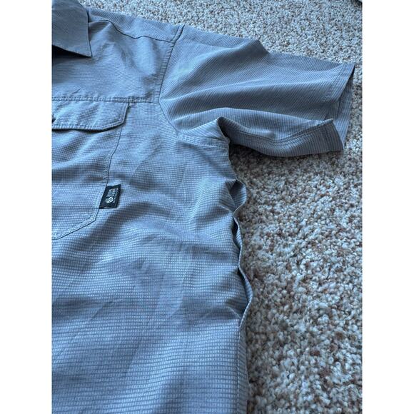 Mountain Hardwear, short sleeve, button down, shirt, size Medium, Performance - Picture 5 of 9